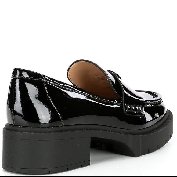 Coach Leah Black Patent Leather Loafers - Picture 3 of 8